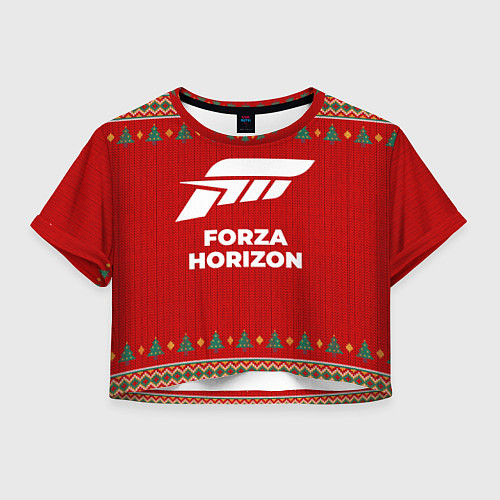 Женский топ Forza Horizon new year / 3D-принт – фото 1