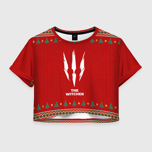 Женский топ The Witcher new year / 3D-принт – фото 1