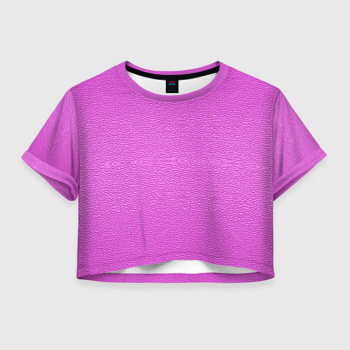 Женский топ Текстура розовой кожи / 3D-принт – фото 1