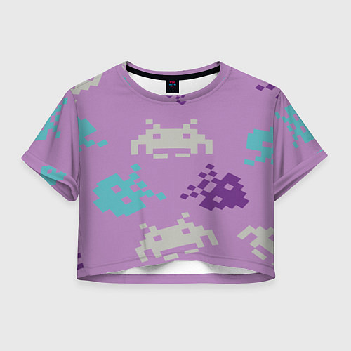 Женский топ Пиксели / 3D-принт – фото 1