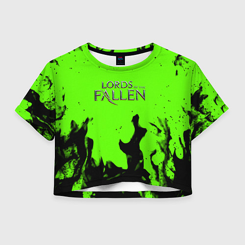 Женский топ Lord of the fallen flame / 3D-принт – фото 1