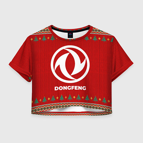 Женский топ Dongfeng new year / 3D-принт – фото 1