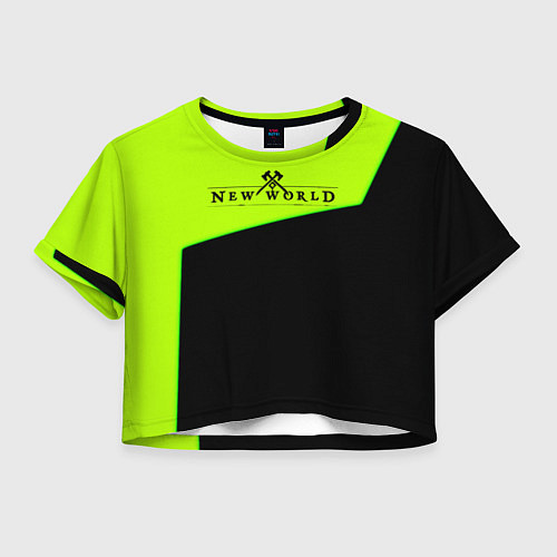 Женский топ New world geomerty / 3D-принт – фото 1