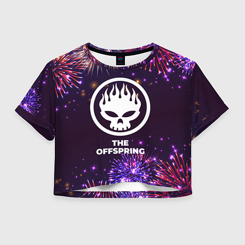 Женский топ Праздничный The Offspring / 3D-принт – фото 1