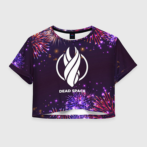 Женский топ Праздничный Dead Space / 3D-принт – фото 1