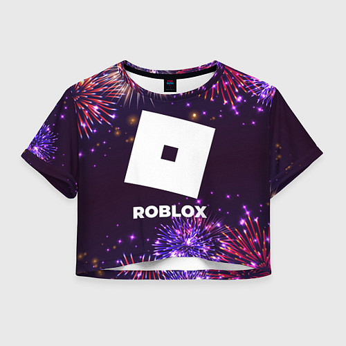 Женский топ Праздничный Roblox / 3D-принт – фото 1
