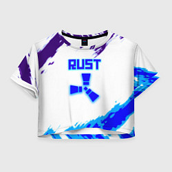 Женский топ Rust неоновые краски