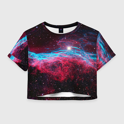 Женский топ Uy scuti star - neon space / 3D-принт – фото 1