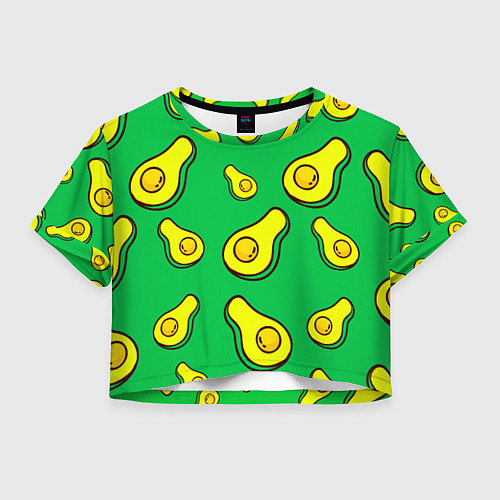 Женский топ Зеленый авокадо / 3D-принт – фото 1