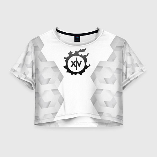 Женский топ Final Fantasy white poly / 3D-принт – фото 1
