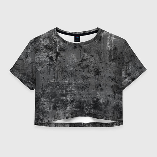 Женский топ Абстракция - grunge mood / 3D-принт – фото 1
