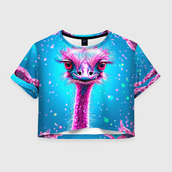 Женский топ Страусиная голова