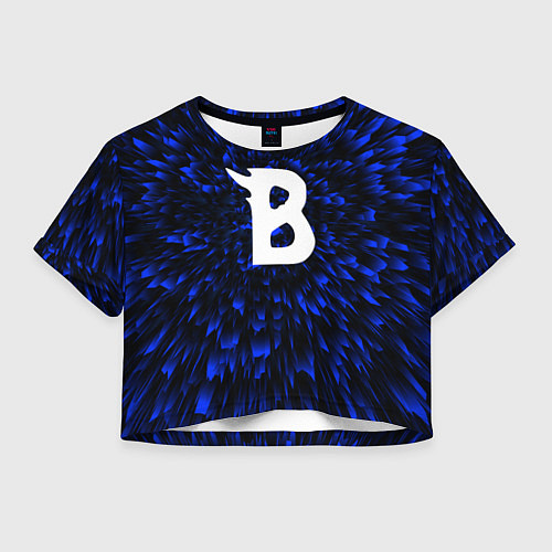 Женский топ Beastars blue energy / 3D-принт – фото 1