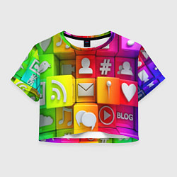 Женский топ Square