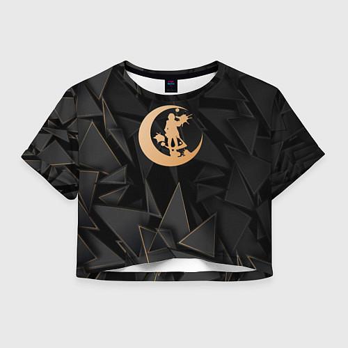 Женский топ Angels of Death golden poly / 3D-принт – фото 1