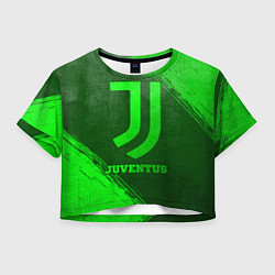 Женский топ Juventus - green gradient