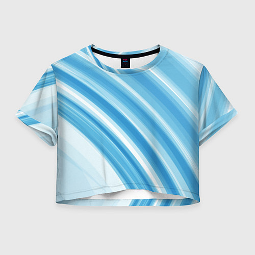 Женский топ Акварель / 3D-принт – фото 1