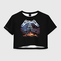 Женский топ Metallica - neon fantasy