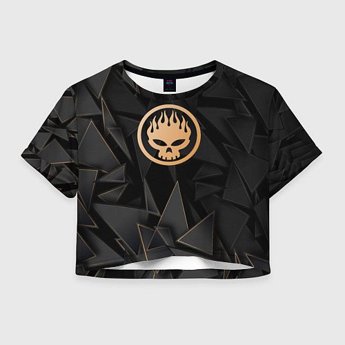 Женский топ The Offspring golden poly / 3D-принт – фото 1