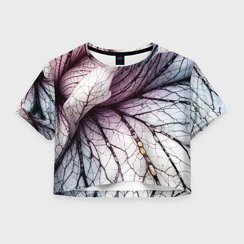 Женский топ Раскрытый цветок / 3D-принт – фото 1