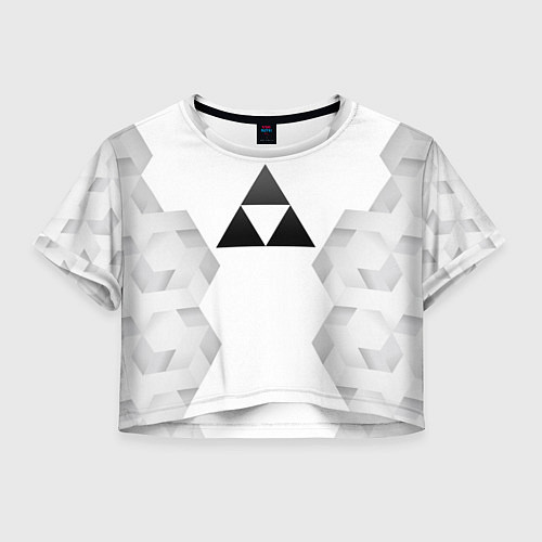 Женский топ Zelda white poly / 3D-принт – фото 1