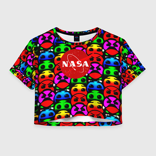 Женский топ NASA smile / 3D-принт – фото 1