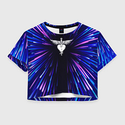 Женский топ Bon Jovi neon energy