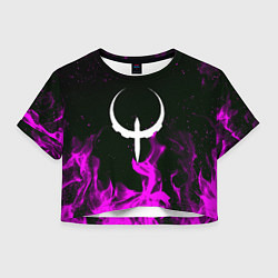 Женский топ Quake fire neon