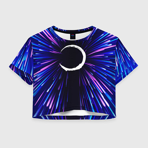 Женский топ Demon Slayer neon energy / 3D-принт – фото 1