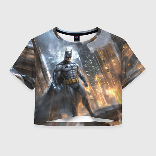 Женский топ Бэтмен - старый стиль / 3D-принт – фото 1