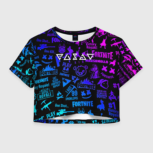 Женский топ Ведьмак логотипы игр / 3D-принт – фото 1