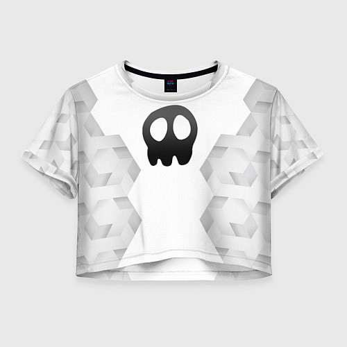 Женский топ Babymetal white poly / 3D-принт – фото 1