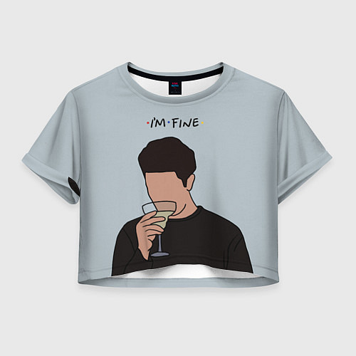 Женский топ Ross - im fine / 3D-принт – фото 1