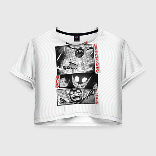 Женский топ DanDaDan: Fight / 3D-принт – фото 1