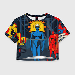 Женский топ Ретро фантастика