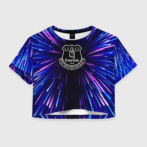 Женский топ Everton neon energy / 3D-принт – фото 1