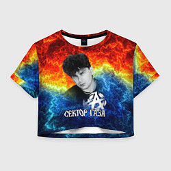 Женский топ Сектор газа Юрий Хой