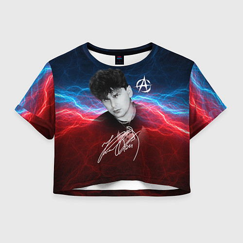 Женский топ Юрий Клинских автограф / 3D-принт – фото 1