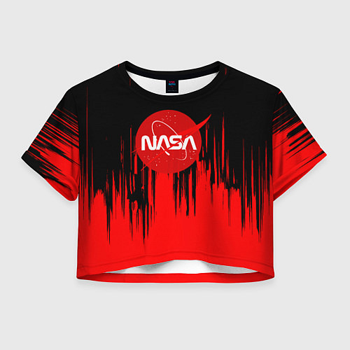 Женский топ Nasa краски текстура / 3D-принт – фото 1