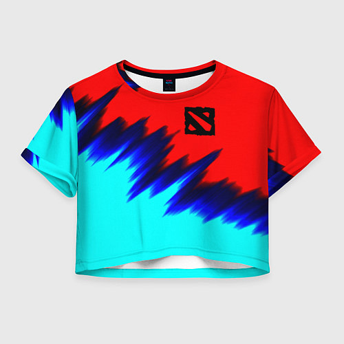 Женский топ Dota краски / 3D-принт – фото 1