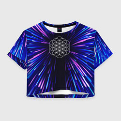 Женский топ Coldplay neon energy