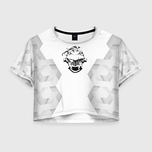 Женский топ Goblin Slayer white poly / 3D-принт – фото 1