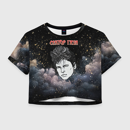 Женский топ Голова Юры Хоя Сектор газа / 3D-принт – фото 1