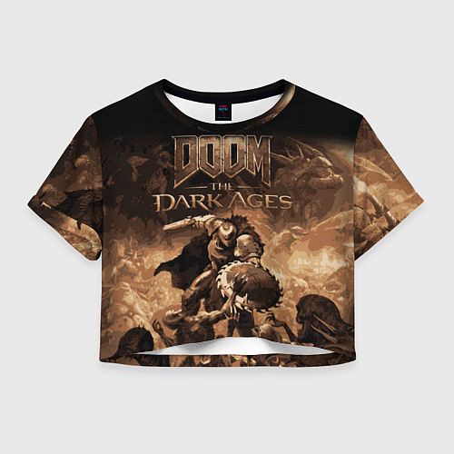 Женский топ Doom the dark ages / 3D-принт – фото 1