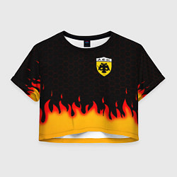 Женский топ AEK fire hexagon