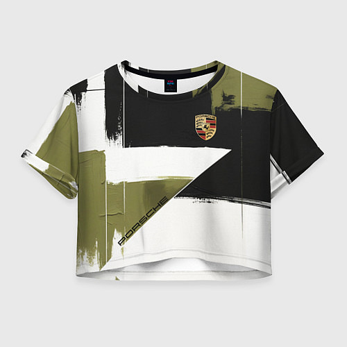 Женский топ Porsche эмблема / 3D-принт – фото 1