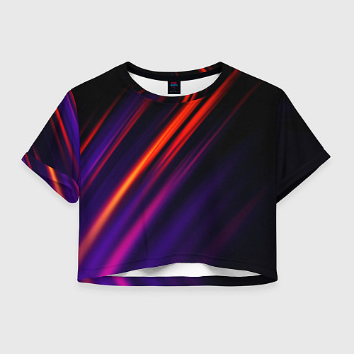 Женский топ Multicolored / 3D-принт – фото 1