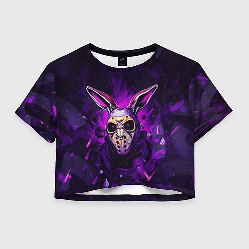 Женский топ Кибернетический кролик / 3D-принт – фото 1