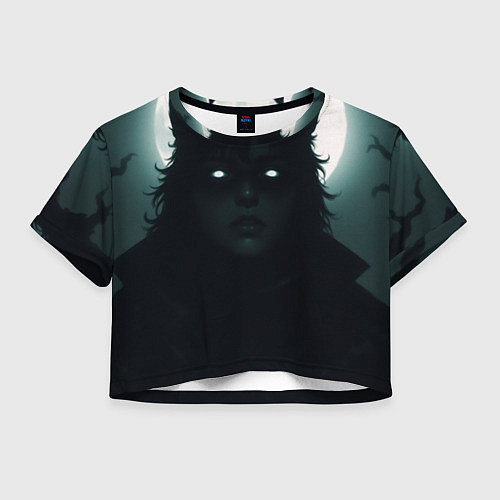 Женский топ Волчица / 3D-принт – фото 1