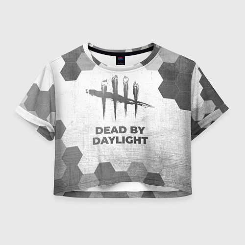 Женский топ Dead by Daylight - white gradient / 3D-принт – фото 1